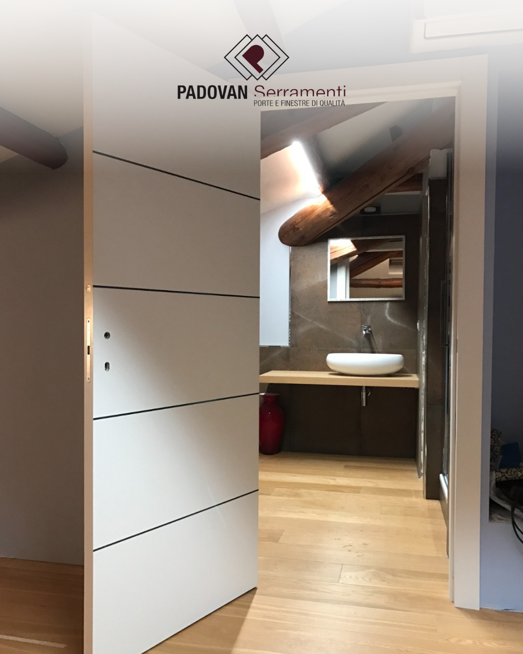 Anche una semplice porta d’interni può emozionare!